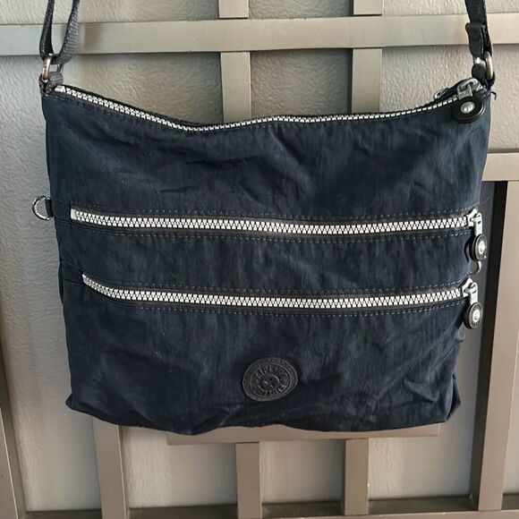 Kipling navy blue Crossbody bag nylon - Picture 1 of 9
